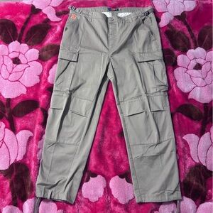 Empyre Tan Cargo Pants Straight Leg